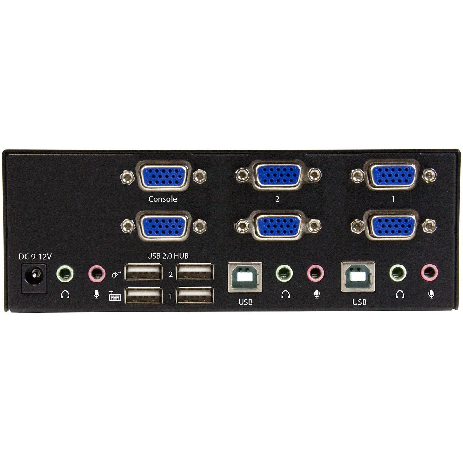 StarTech 2-port Kvm Switch W/ Dual Vga - Usb 2.0 (SV231DVGAU2A)