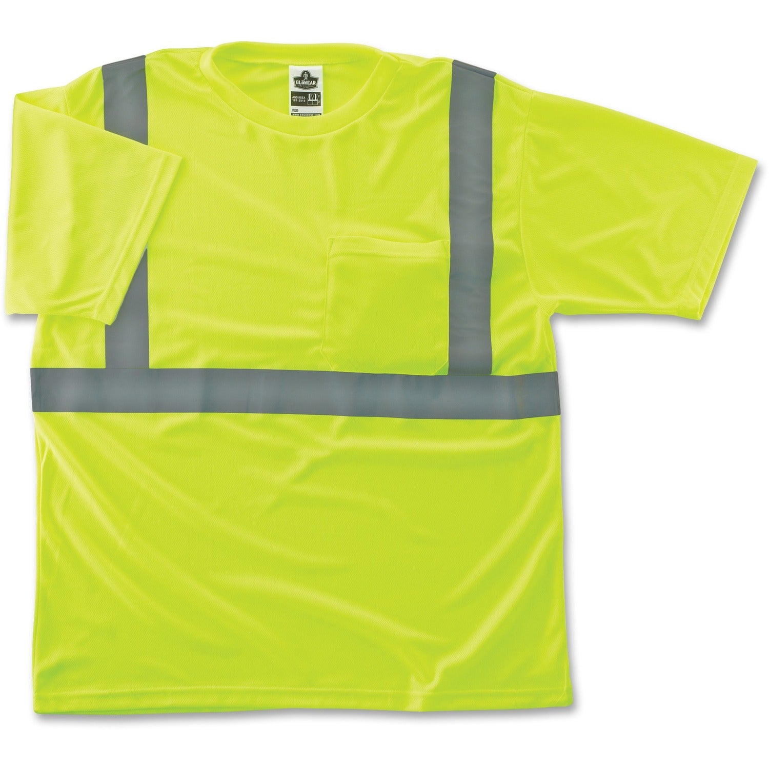 GloWear Class 2 Reflective Lime T-Shirt (21502)