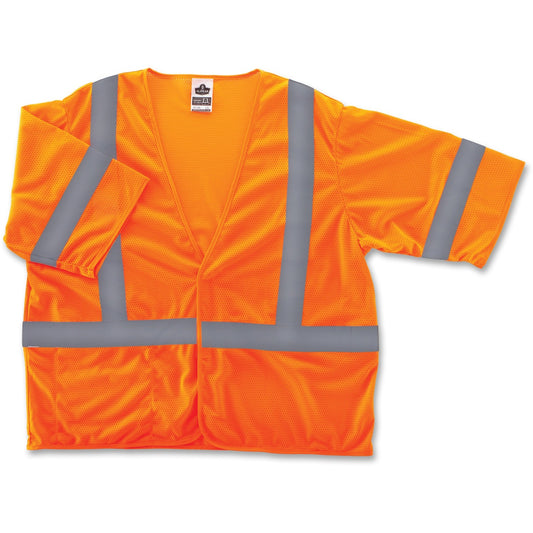 Ergodyne GloWear Class 3 Orange Economy Vest (22015)