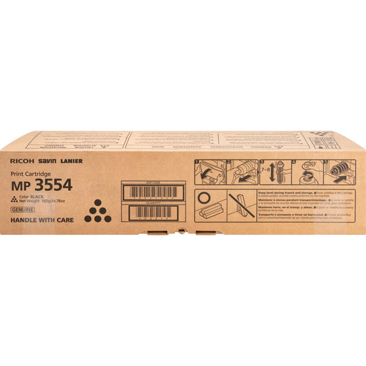 Ricoh Original Laser Toner Cartridge - Black - 1 Each (842124)