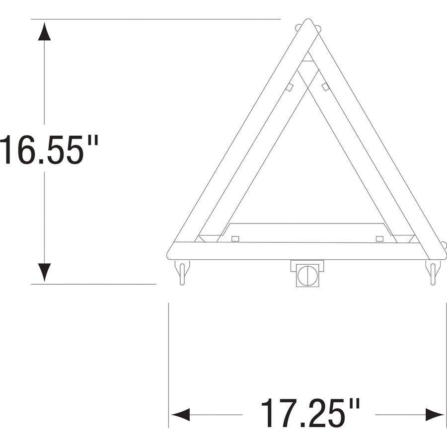 Deflecto Emergency Warning Triangle Kit (73071100)