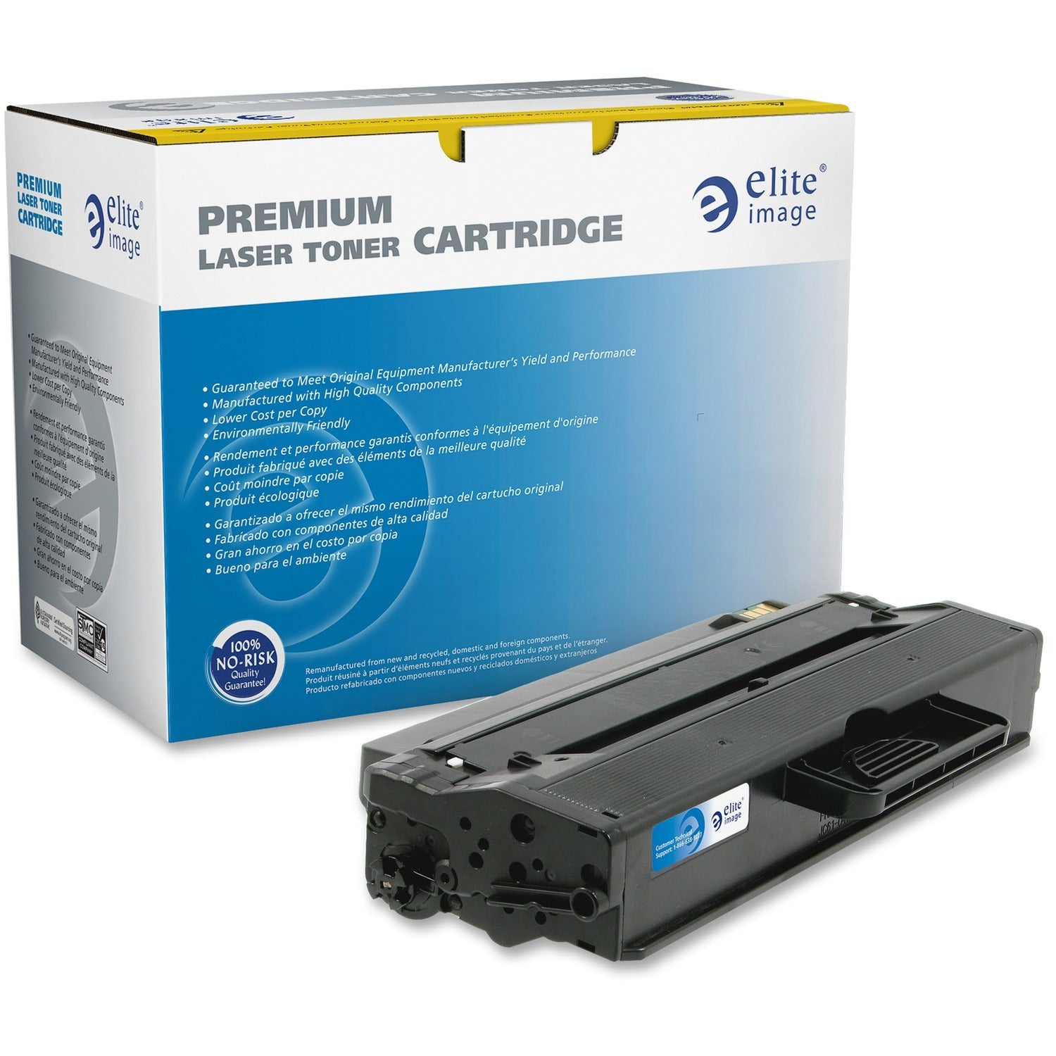 Elite Image Remanufactured High Yield Laser Toner Cartridge - Alternative for Samsung MLT-D103 - Black - 1 Each (76105)