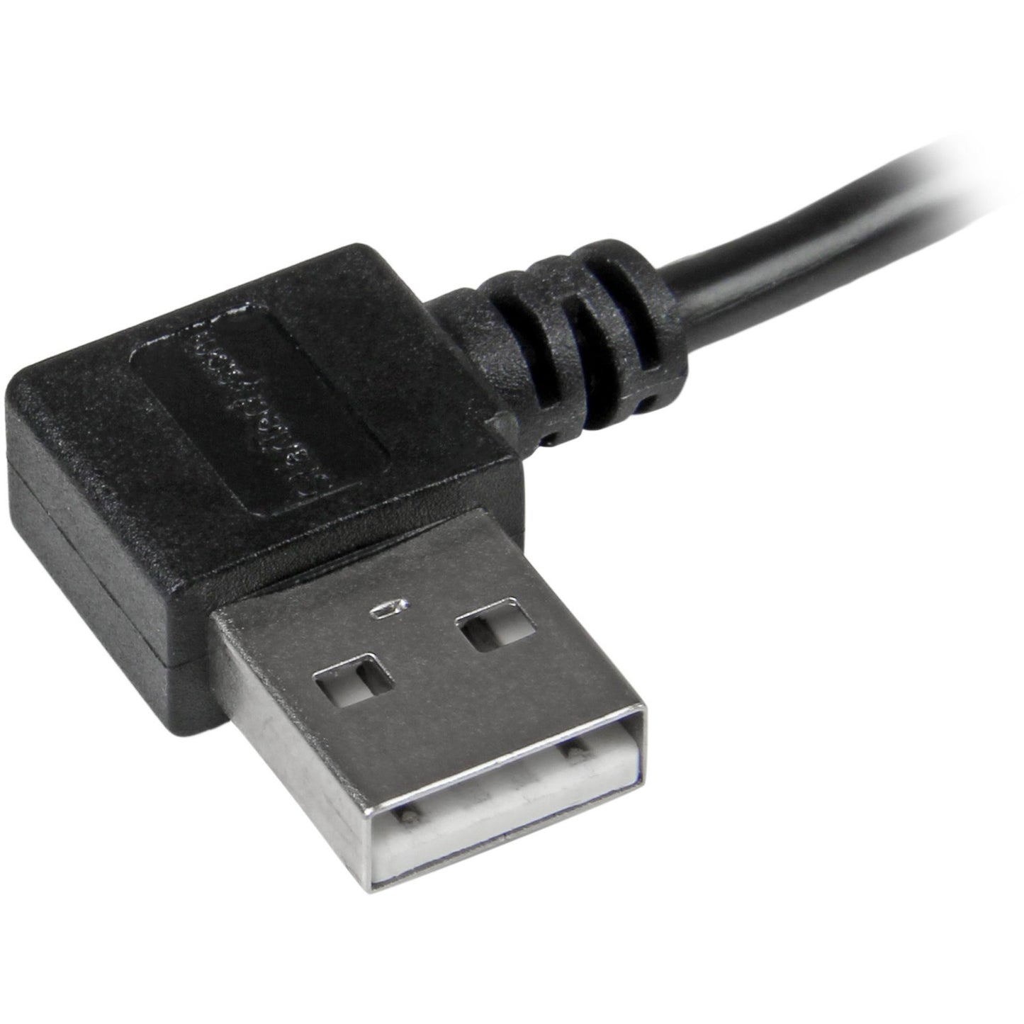 StarTech 1m 3 Ft Right Angle Micro-usb Cable (USB2AUB2RA1M)
