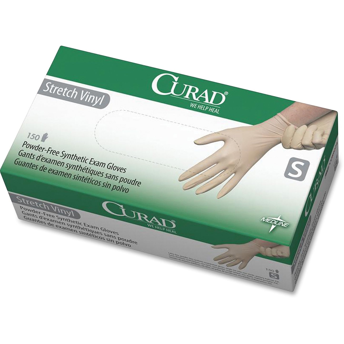 Medline Powder-free Stretch Vinyl Exam Gloves (6CUR9224)