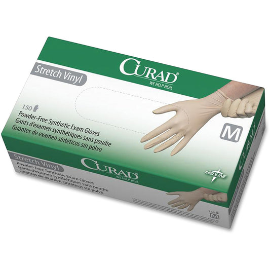 Medline Powder-free Stretch Vinyl Exam Gloves (6CUR9225)