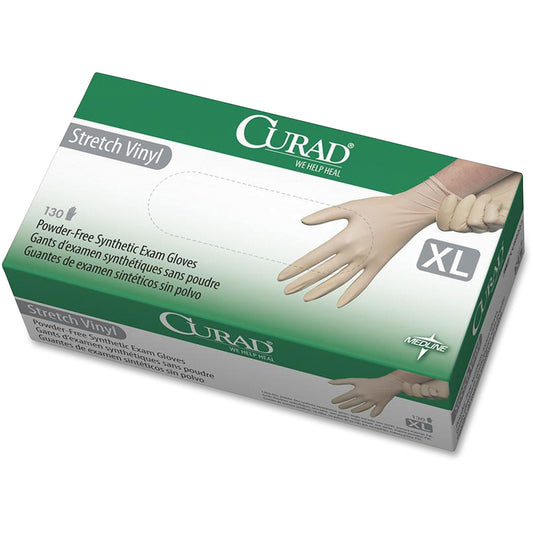 Medline Powder-free Stretch Vinyl Exam Gloves (6CUR9227)