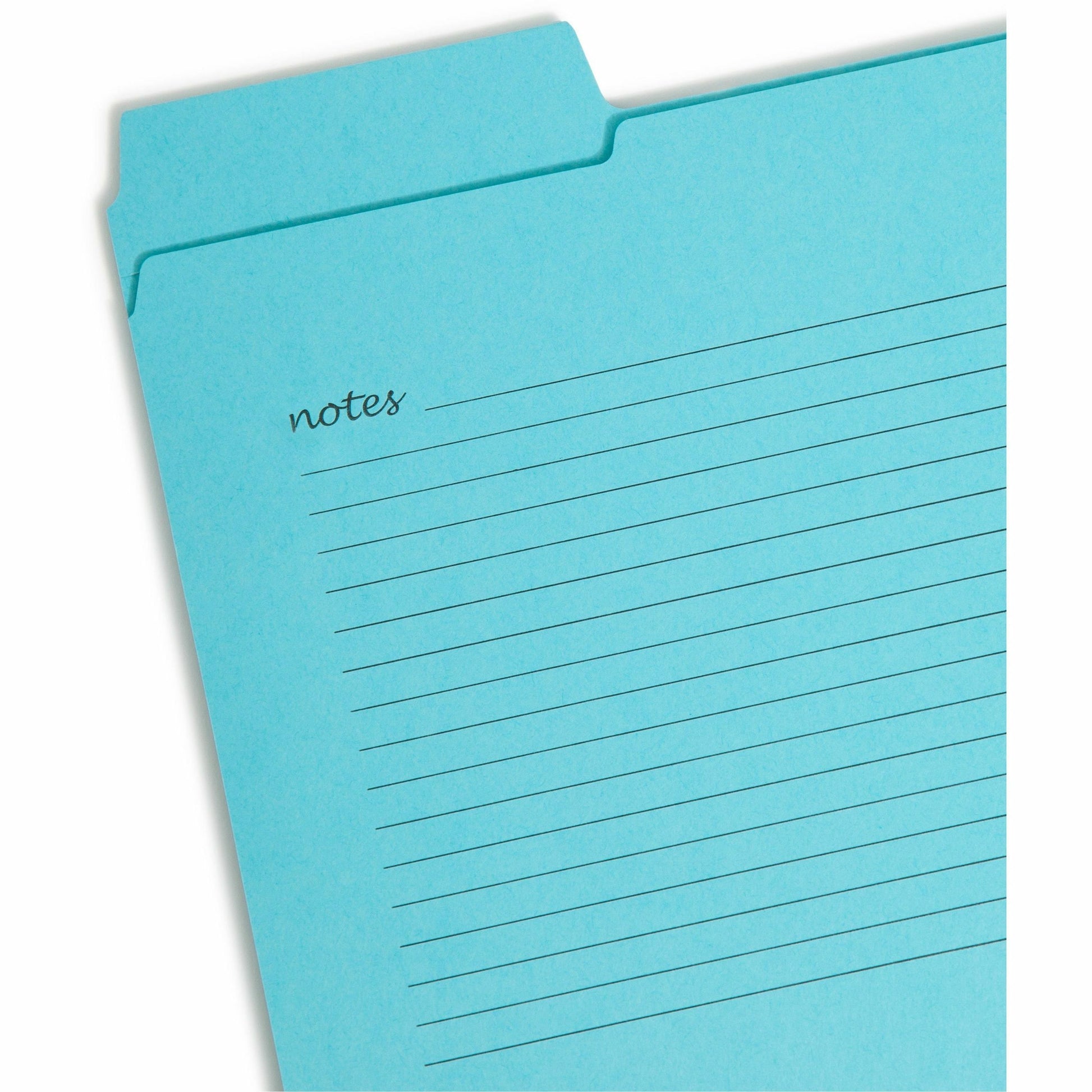 Smead SuperTab 1/3 Tab Cut Letter Recycled Top Tab File Folder (11974)