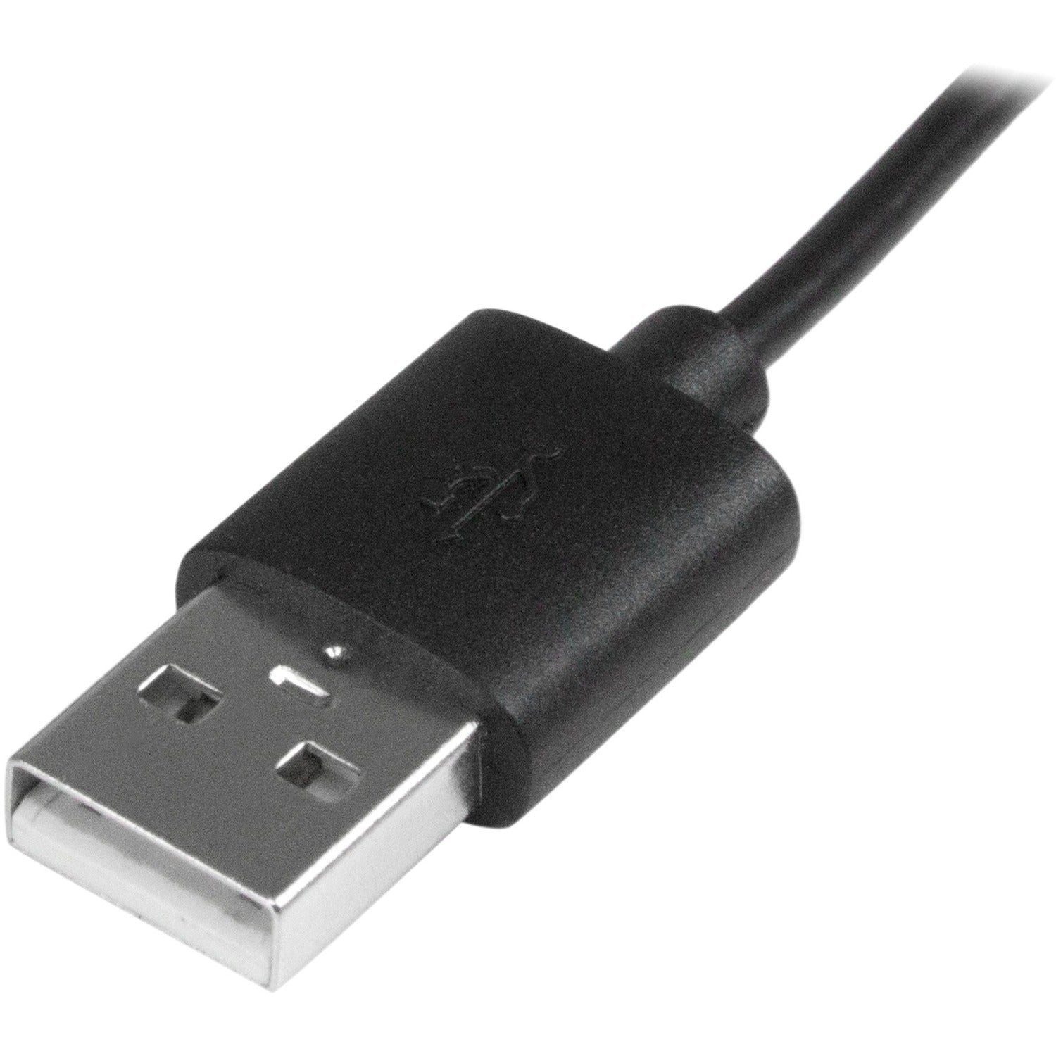 StarTech 1m Micro-usb Cable With Led Charge Light (USBAUBL1M)