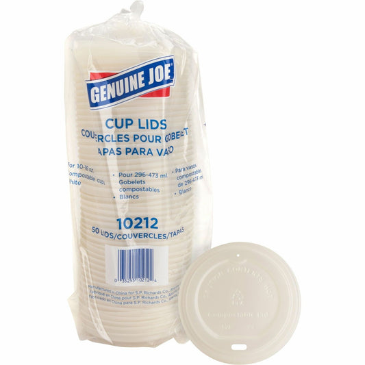 Genuine Joe Vented Hot Cup Lid (10212)