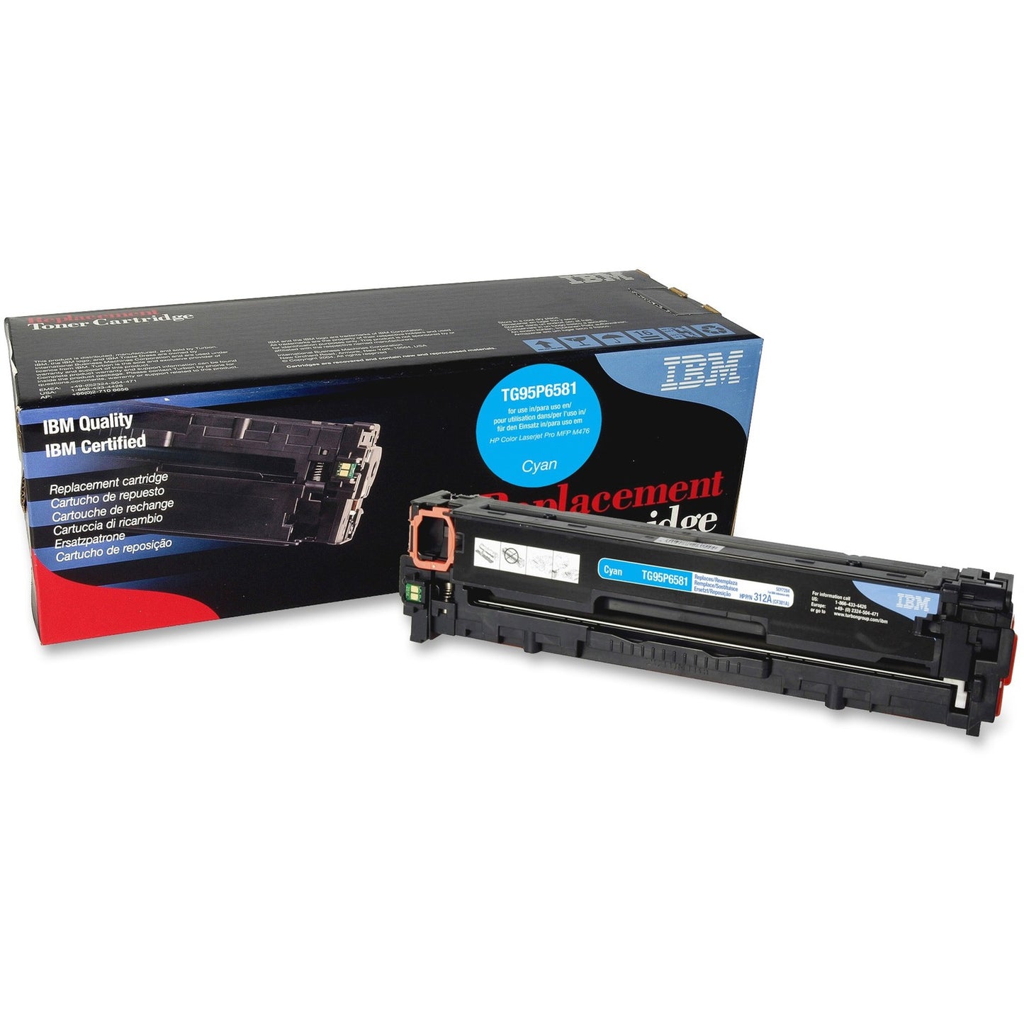 IBM Remanufactured Toner Cartridge - Alternative for HP 312A (CF381A) (TG95P6581)