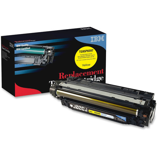 IBM Remanufactured Laser Toner Cartridge - Alternative for HP 654A (CF332A) - Yellow - 1 Each (TG95P6597)