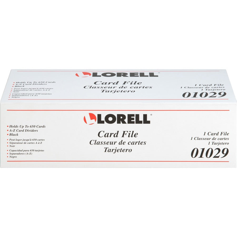 Lorell Desktop Business Card File (01029)