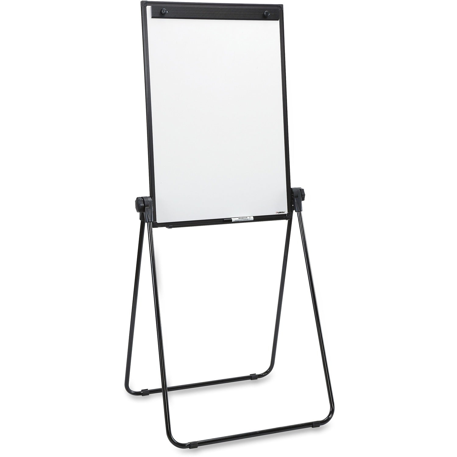 Lorell 2-sided Dry-Erase Easel with Flip-Chart Clip (55629)