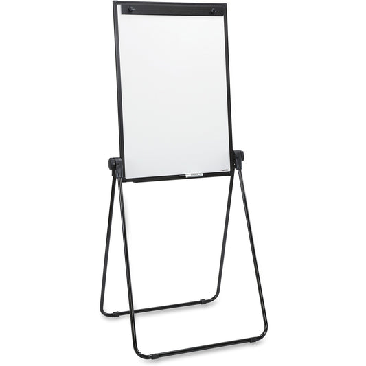 Lorell 2-sided Dry-Erase Easel with Flip-Chart Clip (55629)