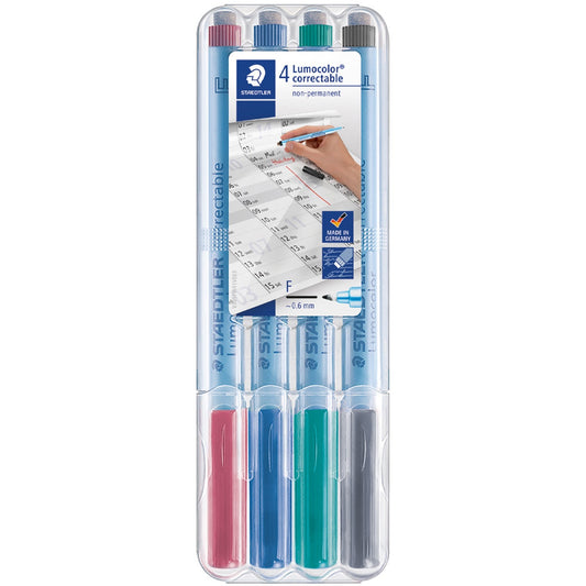 Lumocolor Correctable Marker Pens (305FWP41)