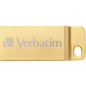 Verbatim 64GB Metal Executive USB 3.0 Flash Drive - Gold (99106)