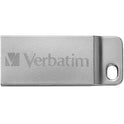 Verbatim 16GB Metal Executive USB Flash Drive - Silver (98748)