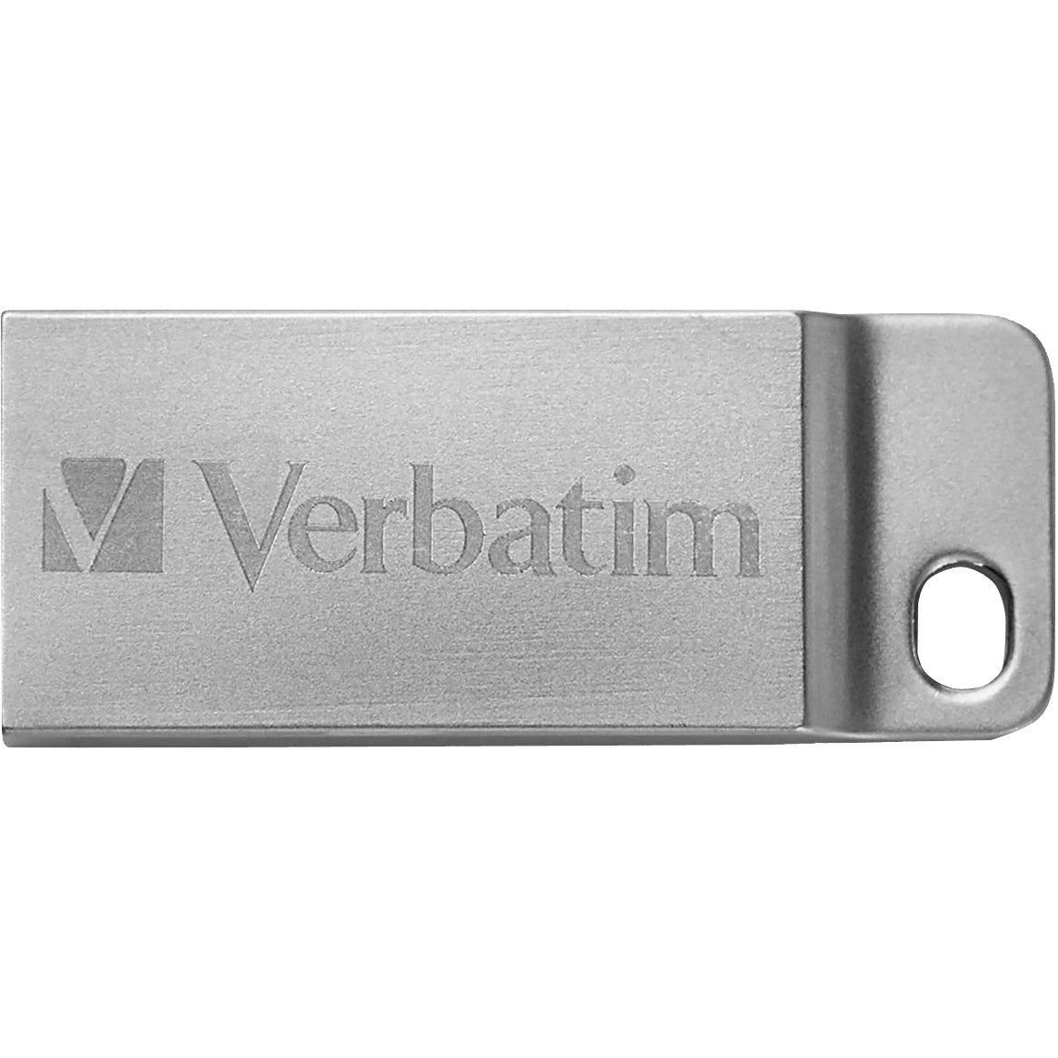 Verbatim 16GB Metal Executive USB Flash Drive - Silver (98748)