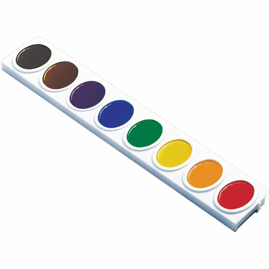 Prang Oval Pan Watercolors Set Refill Tray (08200)