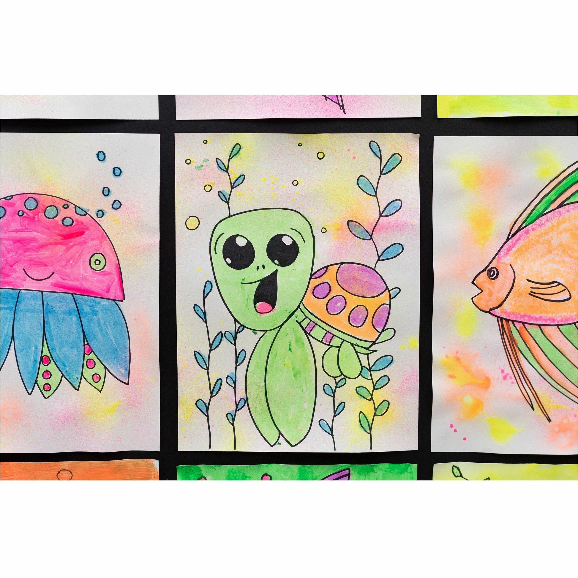 Prang Power Fluorescent Paint Set (10799)