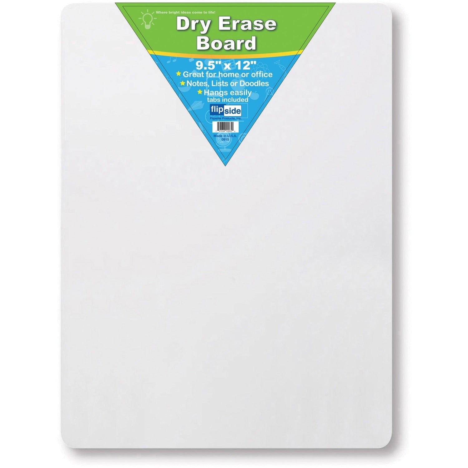 Flipside Products Flipside Unframed Mini Dry Erase Board (10065)