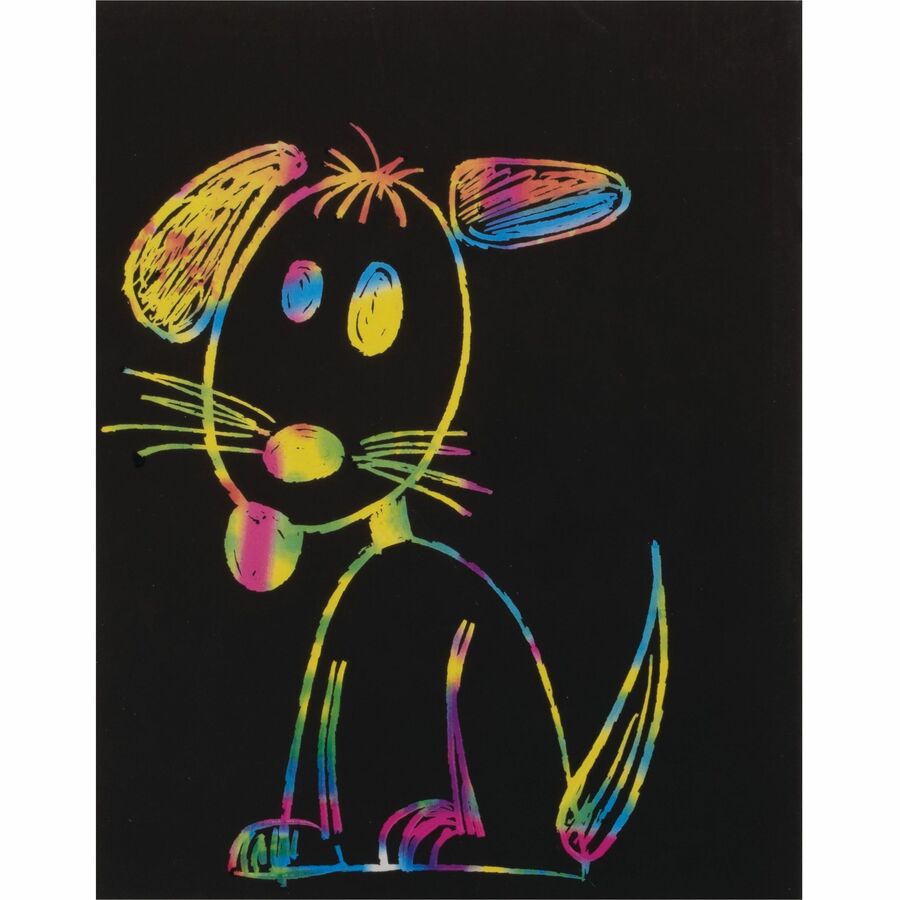 Creativity Street Now You See It! Etch Rainbow Board (4627)