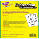 Trend Subtraction all facts through 12 Flash Cards (53202)