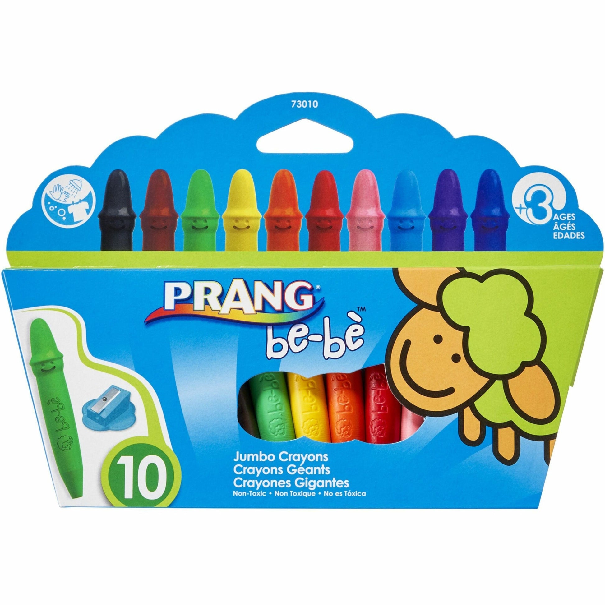 Prang be-be Jumbo Crayons (73010)