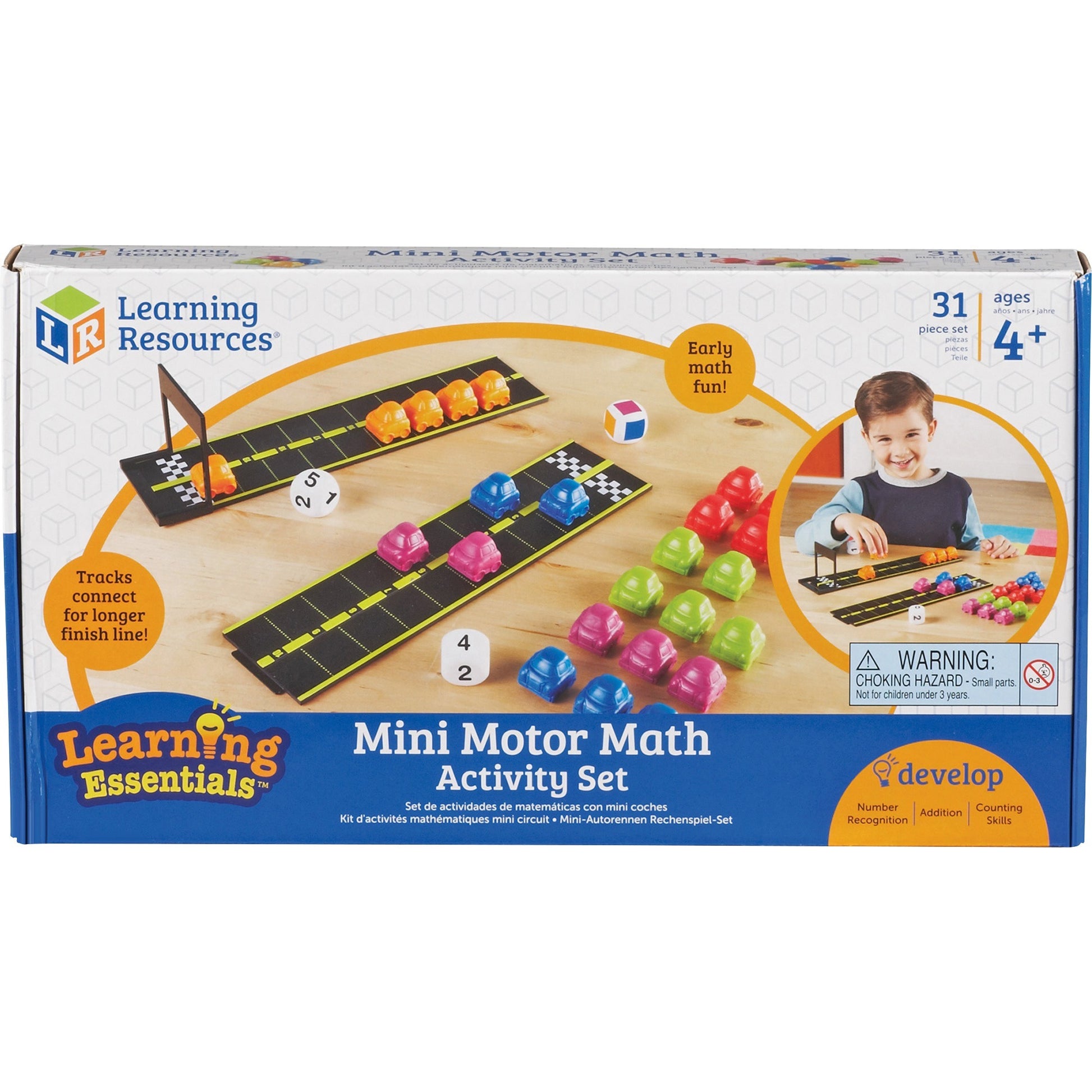 Learning Resources Mini Motor Math Activity Set (7731)