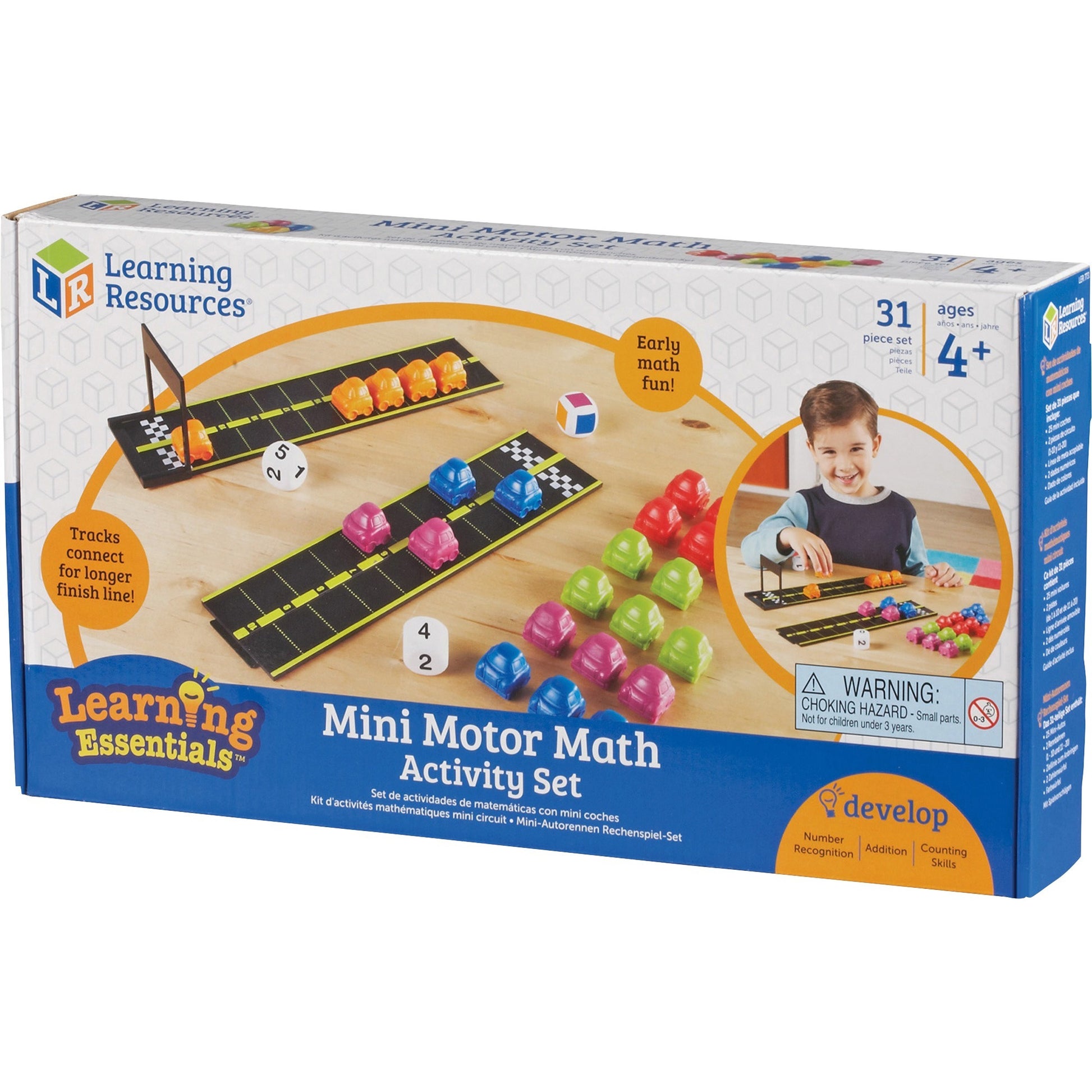 Learning Resources Mini Motor Math Activity Set (7731)