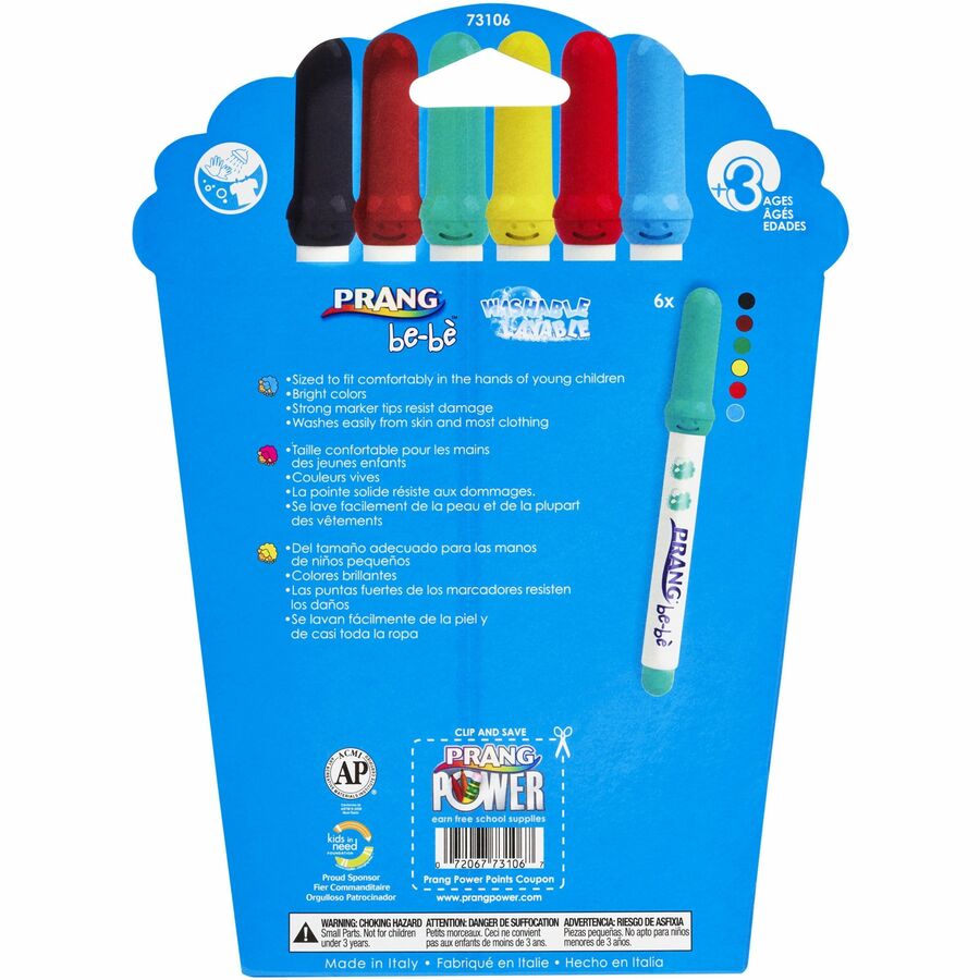 Prang be-be Jumbo Markers (73106)