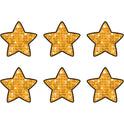 Trend Gold Sparkle Stars superShapes Stickers (46403)