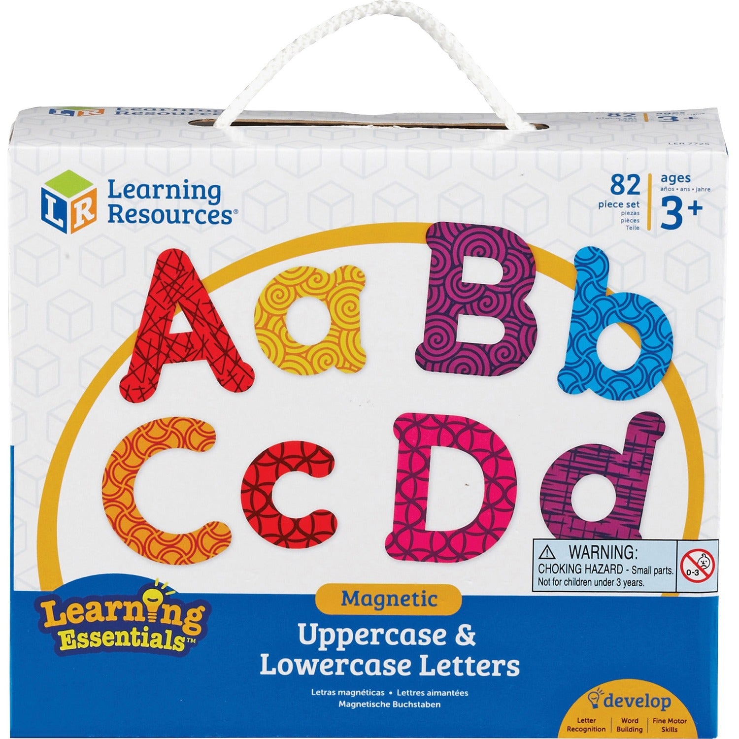 Learning Resources Upper/Lower Case Magnetic Letters (7725)