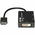 Eaton Tripp Lite Series DisplayPort to VGA/DVI/HDMI All-in-One Converter Adapter, DP ver 1.2, 4K 30 Hz HDMI (P13606NHDV4K)