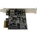 StarTech 2 Port Usb 3.1 10gbps Card 1x Ext 1x Int (PEXUSB311EI)