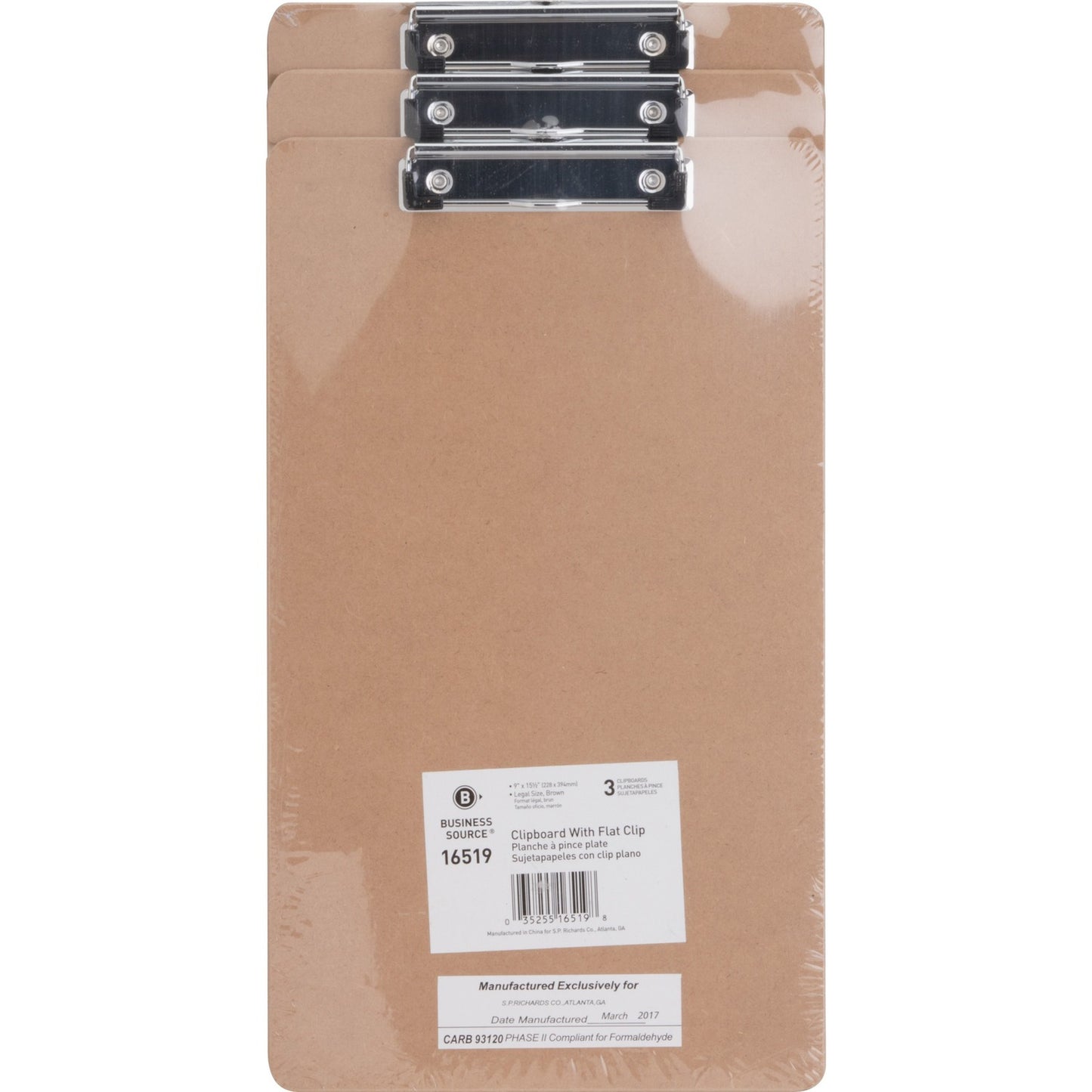 Business Source Legal-size Clipboard (16519)