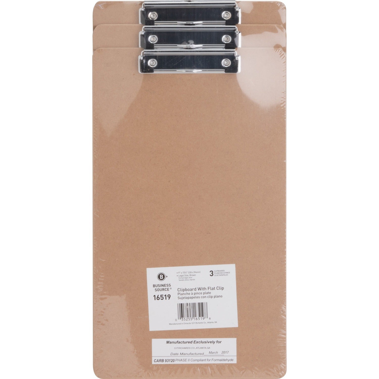 Business Source Legal-size Clipboard (16519)