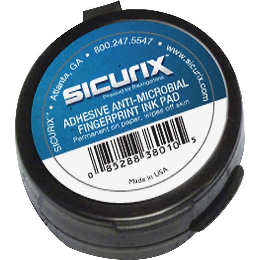 SICURIX Adhesive Fingerprint Ink Pads (38010CT)