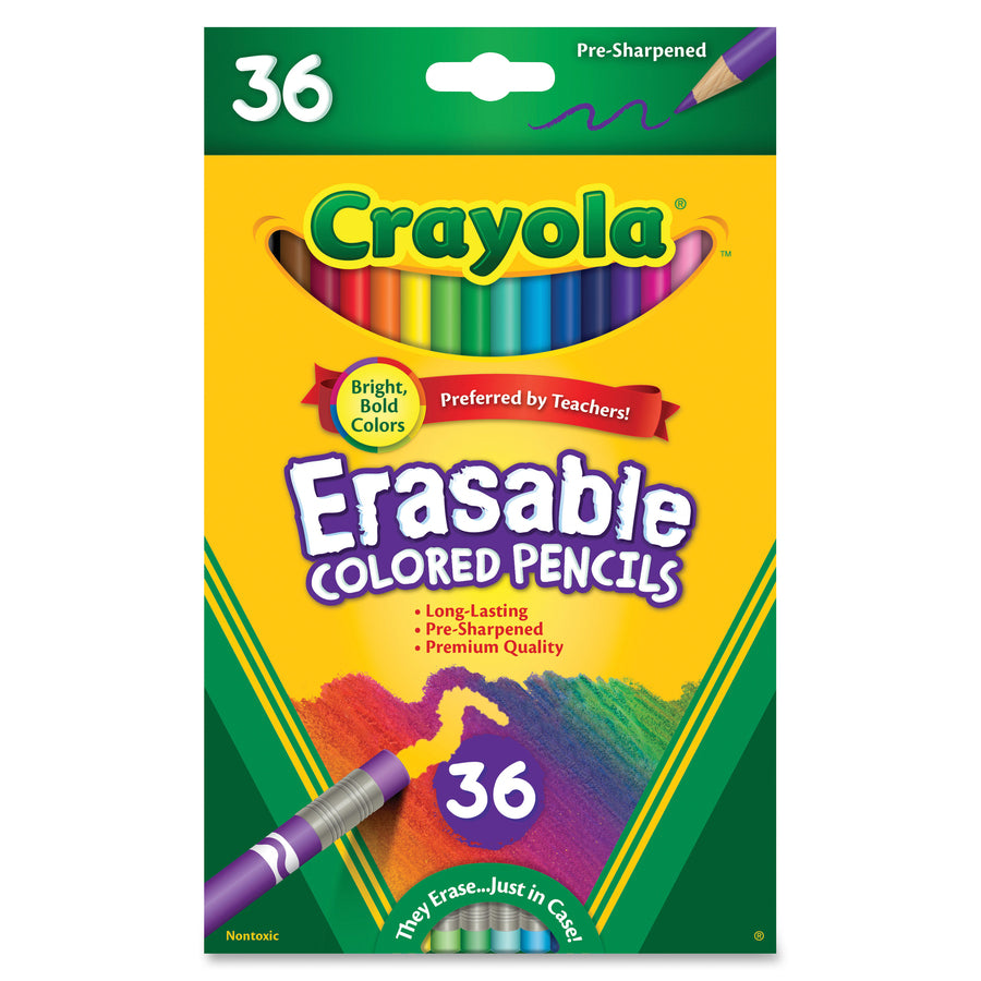 Crayola Erasable Colored Pencils (681036)