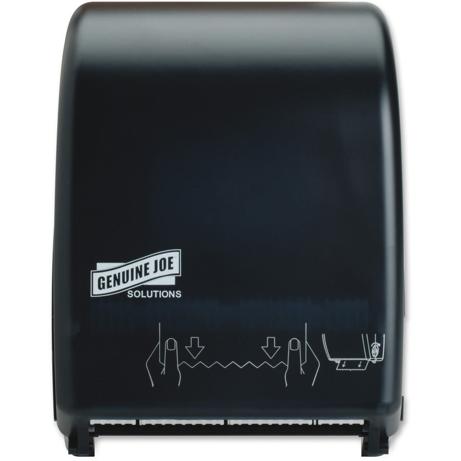 Genuine Joe Solutions Touchless Hardwound Towel Dispenser (99706)