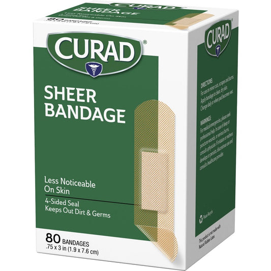 Curad Sheer Bandage Strips (CUR02279RB)