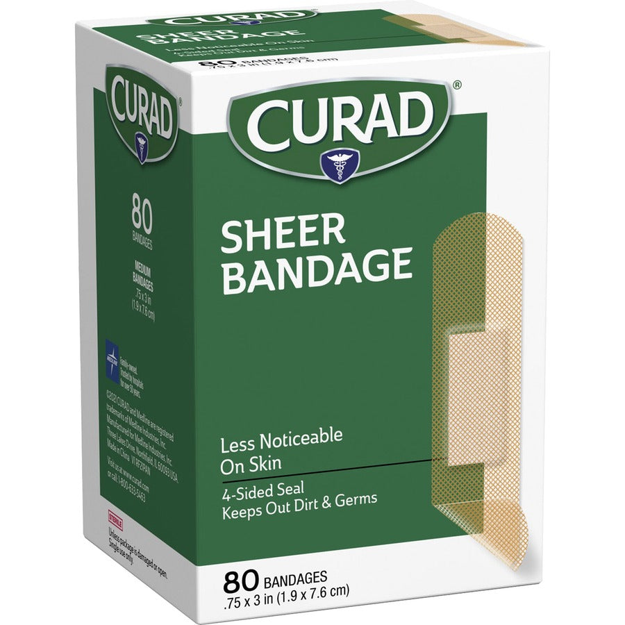 Curad Sheer Bandage Strips (CUR02279RB)