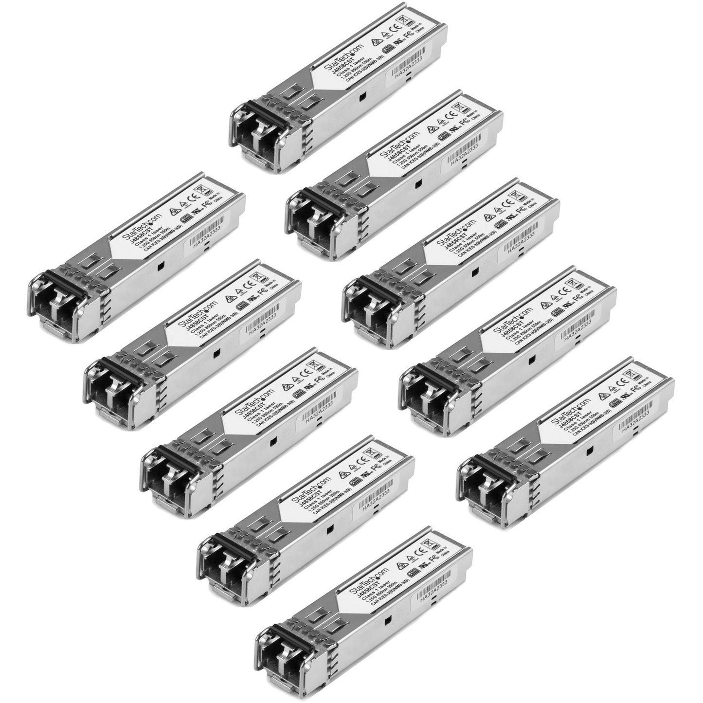 StarTech 10 Pack Hpe J4858c Compatible Sfp - 1gbe (J4858C10PKST)