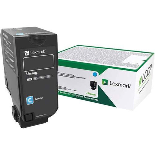 Lexmark Original Toner Cartridge - Cyan (74C0SCG)