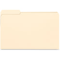 Business Source 1/3 Tab Cut Legal Recycled Top Tab File Folder (99724)