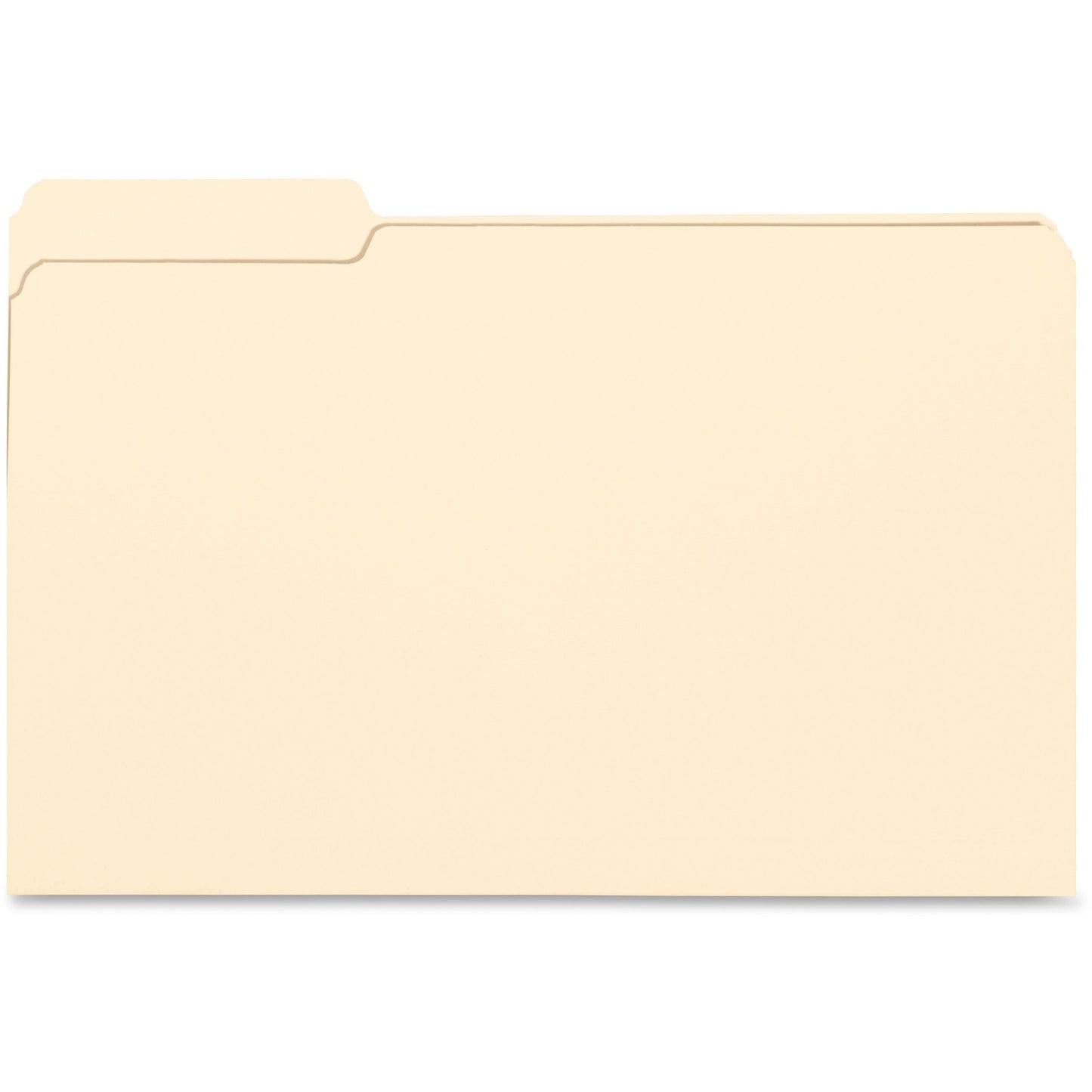 Business Source 1/3 Tab Cut Legal Recycled Top Tab File Folder (99724)