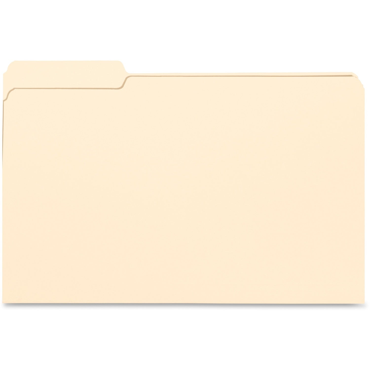 Business Source 1/3 Tab Cut Legal Recycled Top Tab File Folder (99724)