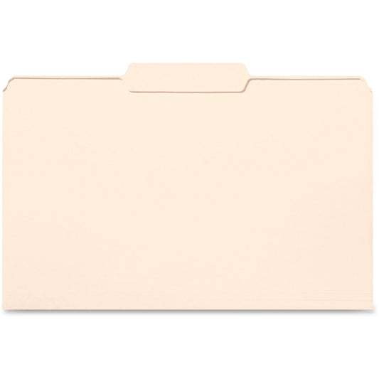 Business Source 1/3 Tab Cut Legal Recycled Top Tab File Folder (99725)