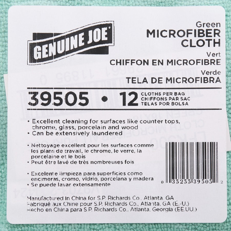 Genuine Joe General Purpose Microfiber Cloth (39505CT)