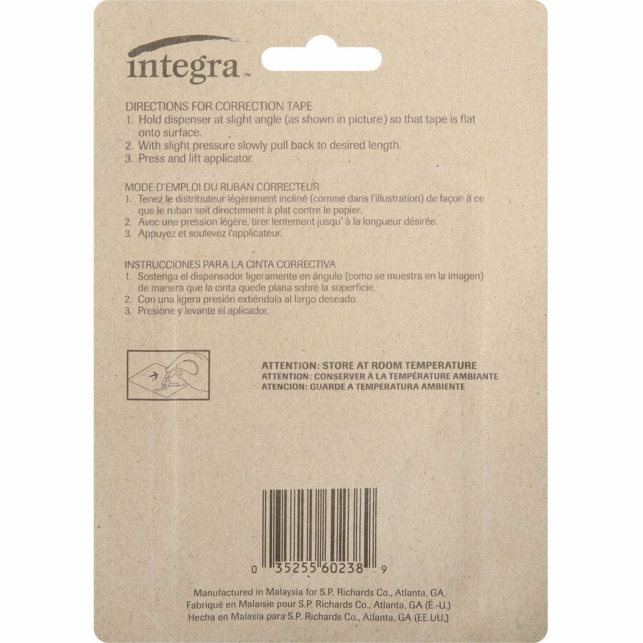 Integra Correction Tape - 2 Dispensers/PK (60238)